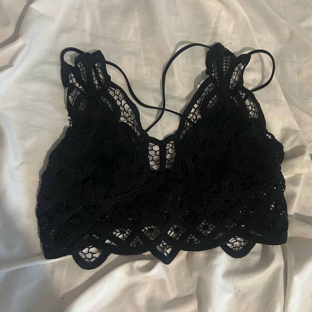 Black bralette